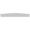 Ekena Millwork Eyebrow Architectural Grade PVC Pediment, 80"W x 10-1/2"H x 2-3/4"P PEDP080X105EYE00 - alternate 3